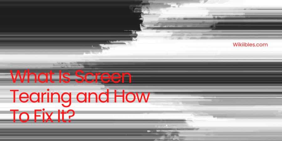 Screen Tearing Fix